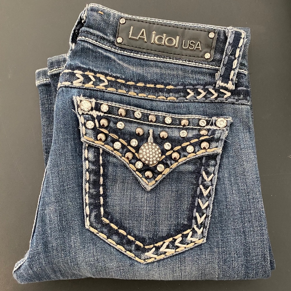 LA idol USA jeans